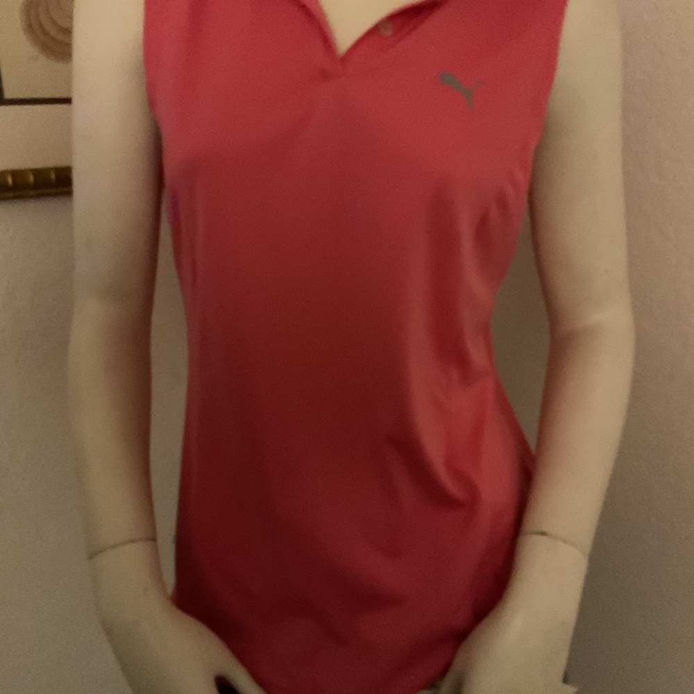 Puma Women's Vibrant Pink Tank Top
